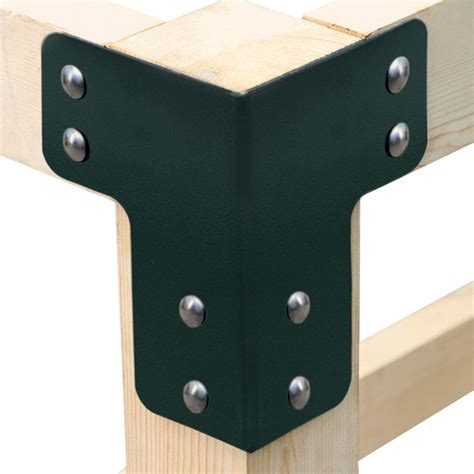 garden box metal corners|metal corners for wood boxes.